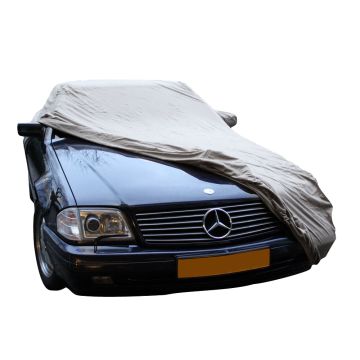 Mercedes-Benz R129 SL Outdoor Cover - Star Cover - Military Khaki - Mirror Pockets