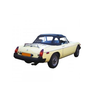 MG B Fabric Convertible Hood - Late folding frame