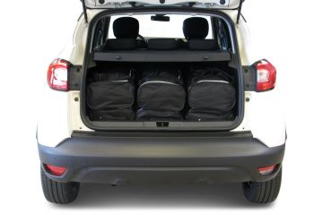 Renault Captur 2013-présent 5p Car-Bags set de sacs de voyage