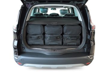 Renault Espace V 2015-présent Car-Bags set de sacs de voyage