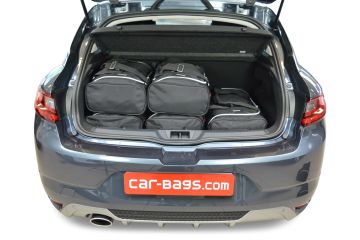 Renault Mégane 5p 2016-présent  Car-Bags set de sacs de voyage