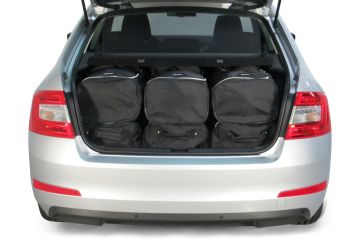 Skoda Octavia III (5E) 2013-présent 5p Car-Bags set de sacs de voyage