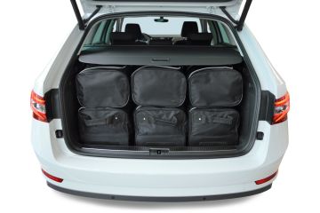 Skoda Superb III (3V) Combi 2015-présent Car-Bags set de sacs de voyage