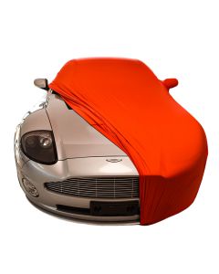 Aston Martin Vanquish Volante Indoor Cover 2012-2019 - Mirror Pockets - Red