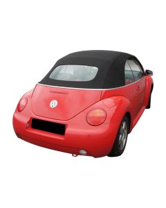 Volkswagen New Beetle Fabric Convertible Hood - OEM Glass window - Black