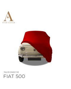 Fiat 500 - Indoor Car Cover - Red