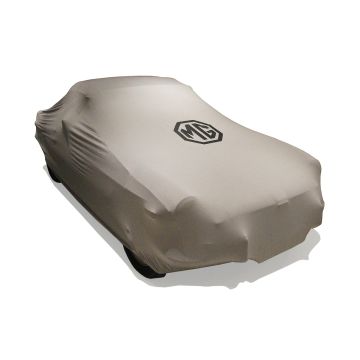 MG MGB Roadster Indoor Cover - Grey with print